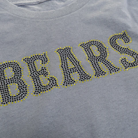 Rhinestone spirit wear design