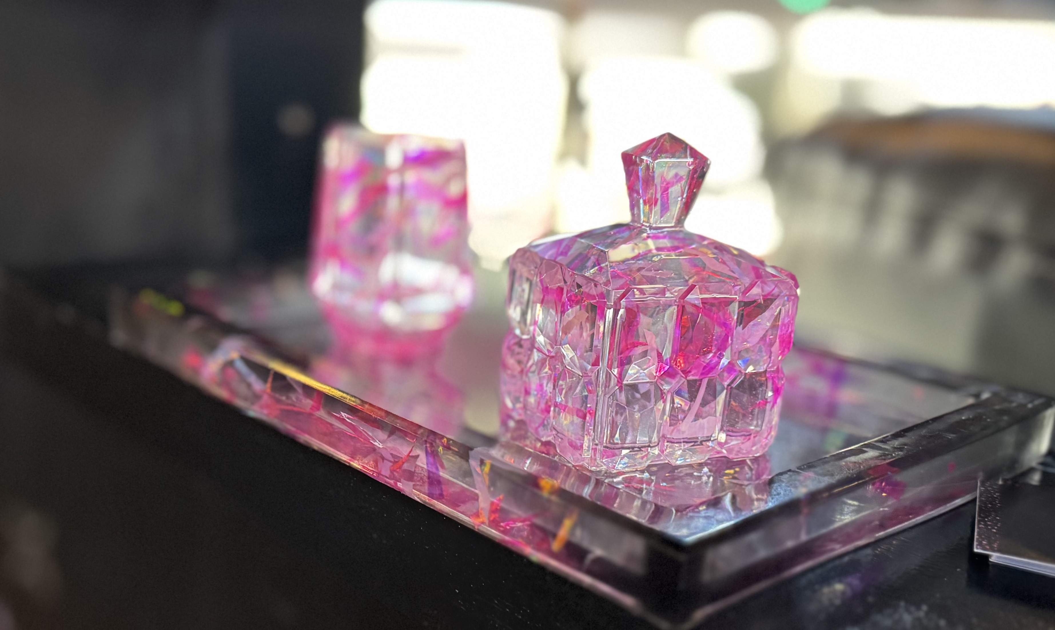 Epoxy and resin products from Sparkle Fire Design Studio